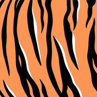 tijger patroon achtergrond. abstract wild dier huid afdrukken ontwerp. vlak vector illustratie.