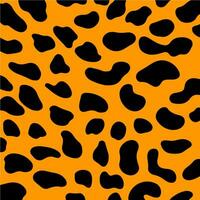 Jachtluipaard patroon achtergrond. abstract wild dier huid afdrukken ontwerp. vlak vector illustratie.