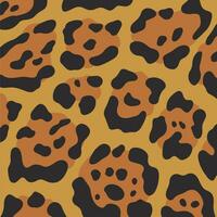 luipaard patroon achtergrond. abstract wild dier huid afdrukken ontwerp. vlak vector illustratie.