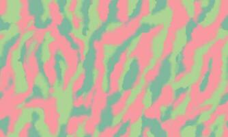 abstract hippie wazig naadloos patroon. waterverf vlekken in groen en roze kleuren. zacht kleurrijk golven. 80s stijl achtergrond vector