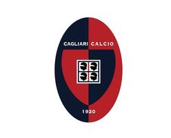 cagliari club symbool logo serie een Amerikaans voetbal calcio Italië abstract ontwerp vector illustratie