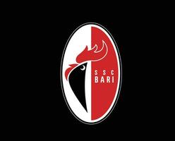 bari club logo symbool serie een Amerikaans voetbal calcio Italië abstract ontwerp vector illustratie met zwart achtergrond