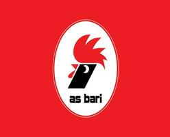 bari club symbool logo serie een Amerikaans voetbal calcio Italië abstract ontwerp vector illustratie met rood achtergrond