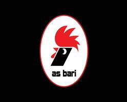 bari club symbool logo serie een Amerikaans voetbal calcio Italië abstract ontwerp vector illustratie met zwart achtergrond