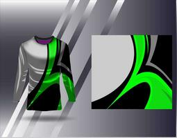 sport- Jersey en t-shirt sjabloon sport- ontwerp voor Amerikaans voetbal racing gaming Jersey vector