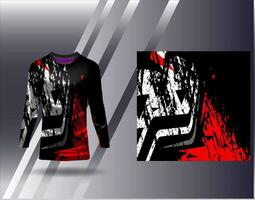 sport- Jersey en t-shirt sjabloon sport- ontwerp voor Amerikaans voetbal racing gaming Jersey vector