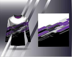 sport- Jersey en t-shirt sjabloon sport- ontwerp voor Amerikaans voetbal racing gaming Jersey vector