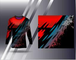 sport- Jersey en t-shirt sjabloon sport- ontwerp voor Amerikaans voetbal racing gaming Jersey vector