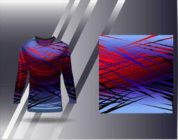 sport- Jersey en t-shirt sjabloon sport- ontwerp voor Amerikaans voetbal racing gaming Jersey vector