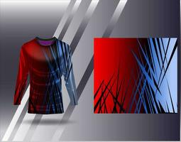 sport- Jersey en t-shirt sjabloon sport- ontwerp voor Amerikaans voetbal racing gaming Jersey vector