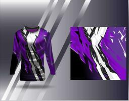 sport- Jersey en t-shirt sjabloon sport- ontwerp voor Amerikaans voetbal racing gaming Jersey vector