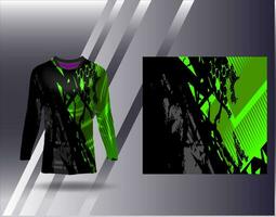 sport- Jersey en t-shirt sjabloon sport- ontwerp voor Amerikaans voetbal racing gaming Jersey vector