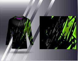 sport- Jersey en t-shirt sjabloon sport- ontwerp voor Amerikaans voetbal racing gaming Jersey vector