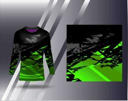 sport- Jersey en t-shirt sjabloon sport- ontwerp voor Amerikaans voetbal racing gaming Jersey vector