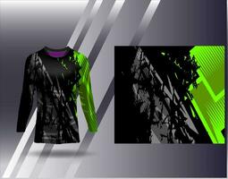 sport- Jersey en t-shirt sjabloon sport- ontwerp voor Amerikaans voetbal racing gaming Jersey vector