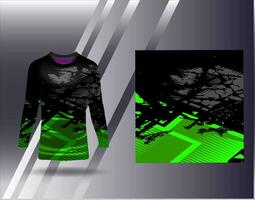 sport- Jersey en t-shirt sjabloon sport- ontwerp voor Amerikaans voetbal racing gaming Jersey vector