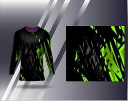 sport- Jersey en t-shirt sjabloon sport- ontwerp voor Amerikaans voetbal racing gaming Jersey vector