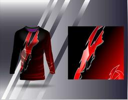 sport- Jersey en t-shirt sjabloon sport- ontwerp voor Amerikaans voetbal racing gaming Jersey vector