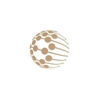 wereldbol logo ontwerp icoon element vector met modern stijl
