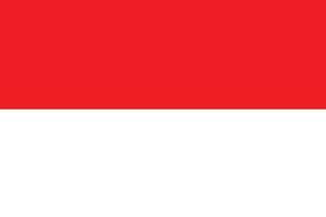 Indonesisch vlag illustratie vector
