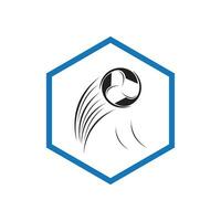 volleybal logo, embleem, pictogrammen, ontwerpen Sjablonen met volleybal bal Aan een licht achtergrond vector