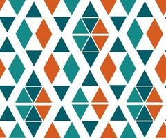 minimalistisch meetkundig artwork met driehoek gemakkelijk vormen en vormen vector abstract naadloos patroon ontwerp