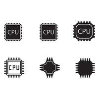 CPU icoon vector