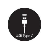 usb pictogram vector