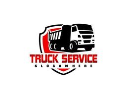 dump vrachtauto logo vector