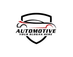 auto, auto, automotive logo sjabloon vector