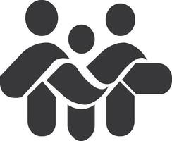 gelukkig familie logo ontwerp vector