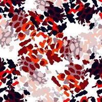 creatief abstract luipaard huid naadloos patroon. getextureerde camouflage achtergrond. modieus dier vacht behang. vector