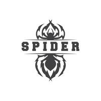 spin logo dier insect symbool ontwerp gemakkelijk silhouet illustratie vector