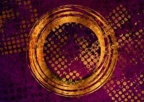 abstract Purper en gouden grunge zakelijke achtergrond vector