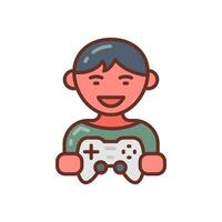 gaming icoon in vector. illustratie vector