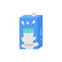 melk pak icoon in vector. illustratie vector