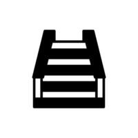 trappenhuis icoon in vector. logotype vector