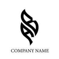 ab brief logo ontwerp.ab creatief eerste ab brief logo ontwerp. ab creatief initialen brief logo concept. vector