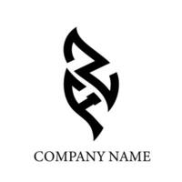 fz brief logo ontwerp.fz creatief eerste fz brief logo ontwerp. fz creatief initialen brief logo concept. vector