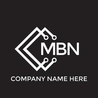 printmbn brief logo ontwerp.mbn creatief eerste mbn brief logo ontwerp. mbn creatief initialen brief logo concept. vector