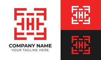 creatief modern minimaal abstract bedrijf logo ontwerp sjabloon vrij vector