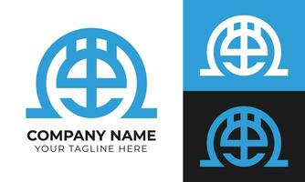 creatief zakelijke modern minimaal bedrijf logo ontwerp sjabloon voor uw bedrijf vrij vector