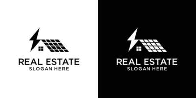 huis echt landgoed druppeltje logo ontwerp sjabloon vector