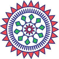 mandala ornament ontwerp in vector