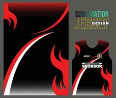 vector Jersey sport- ontwerp voor racing wielersport Amerikaans voetbal gaming motorcross