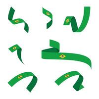 Brazilië element onafhankelijkheid dag illustratie ontwerp vector