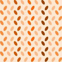 abstract oranje kleur naadloos patroon met elliptisch dots in een verticaal reeks. halloween, val, oogst, pompoen, dankzegging concepten. vector