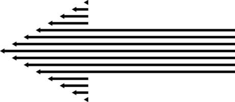 pijl icoon richting symbool De volgende richting gids lijnen vector