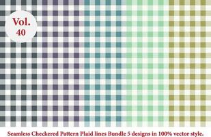 geruite lijnen patroon, geruit patroon, argyle vector, tartan patroon in retro stijl vector