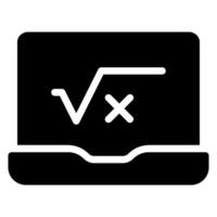glyph-pictogram leren vector
